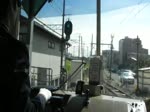 Mitfahrt mit der Enoshima Electric Railway von JR Kamakura nach Wadazuka Station. Gefilmt von dem Sitzplatz direkt hinter dem Fahrer - von dort aus konnte man gut die vor uns liegende Strecke erkennen.